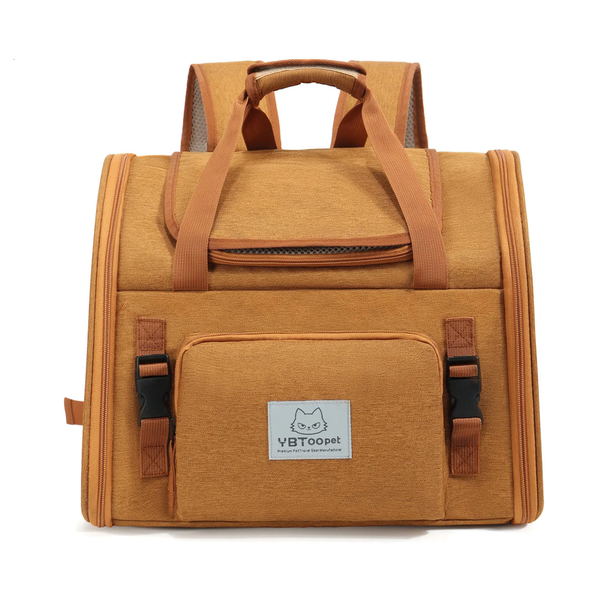 Breathable Foldable Pet Backpack For Dog And Cat Travel