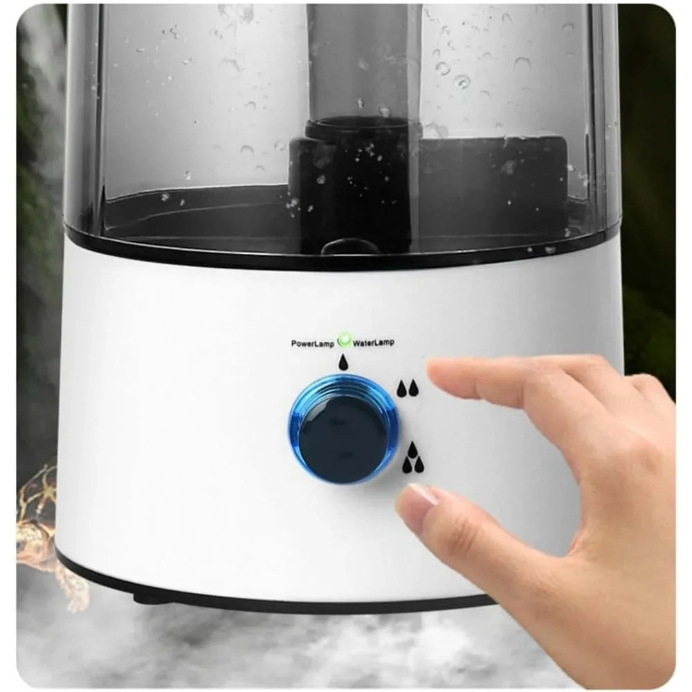 Pet Humidifier Reptile Fogger With Adjustable Hose For Terrarium