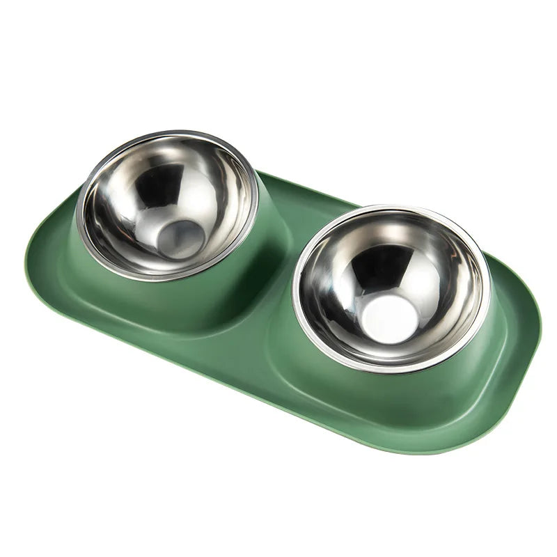 Premium Double Non Slip Pet Food Water Bowls For Dogs