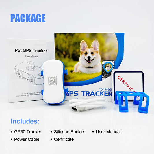 Wanwaytech 4G LTE Pet GPS Tracker With Unlimited Range Tracking