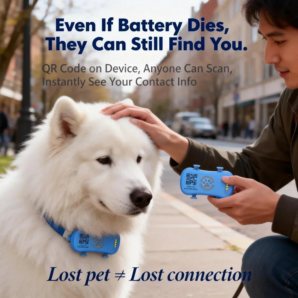 Wanwaytech 4G LTE Pet GPS Tracker With Unlimited Range Tracking
