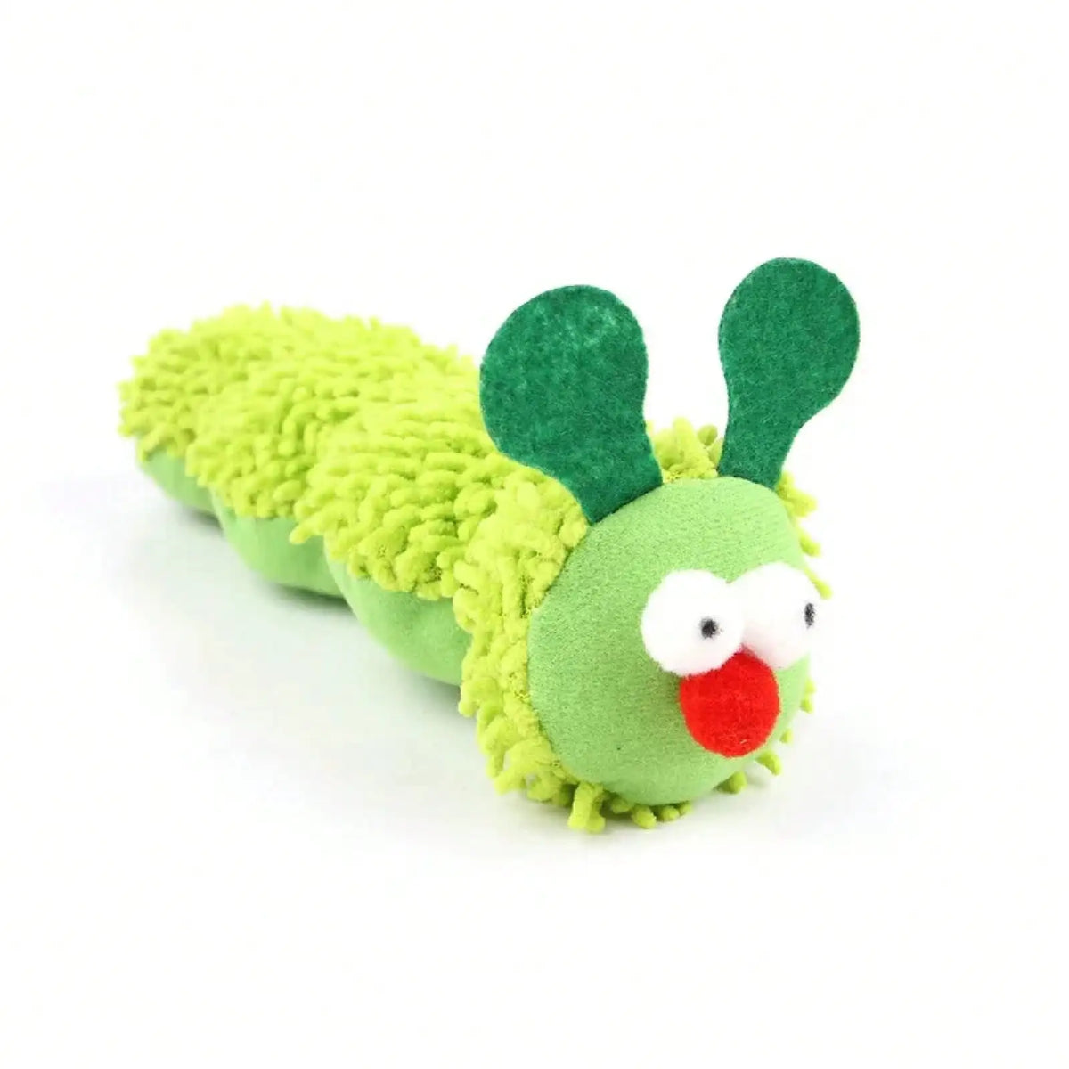 None Caterpillar Cat Chew Toy With Catnip And Silvervine