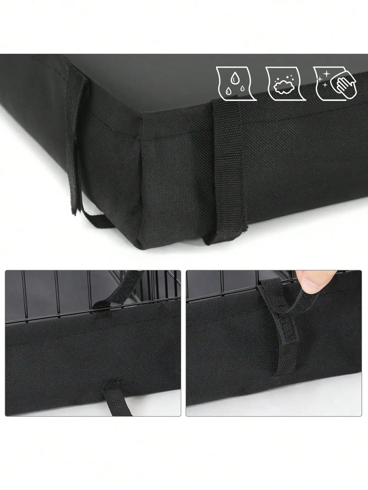 Metal Guinea Pig Cage With Dual Compartments And Waterproof Liner
