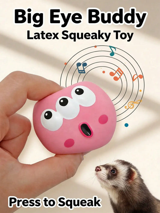 Interactive Squeaky Dog Dental Cleaning Ball Training Toy