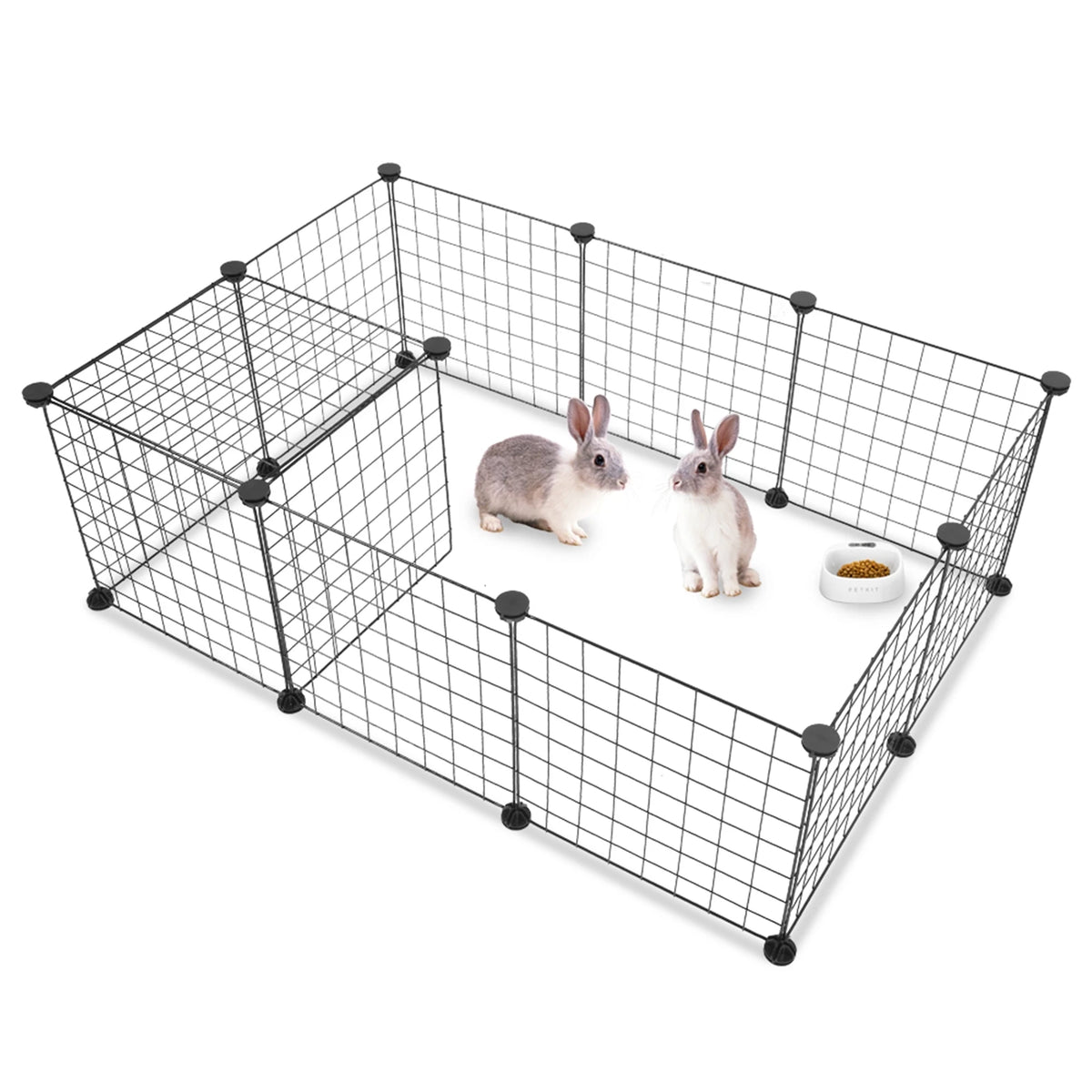 Portable Metal Wire Pet Playpen And Fence For Small Rabbits