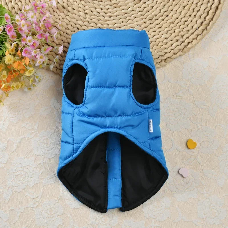 Windproof Padded Pet Dog Coat Jacket for Small Puppies