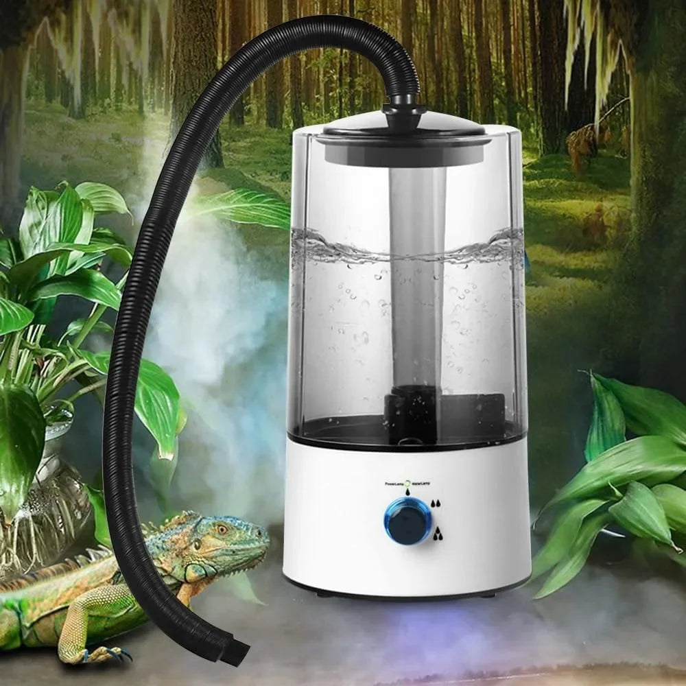 Quiet Reptile Terrarium Humidifier With Adjustable Hose