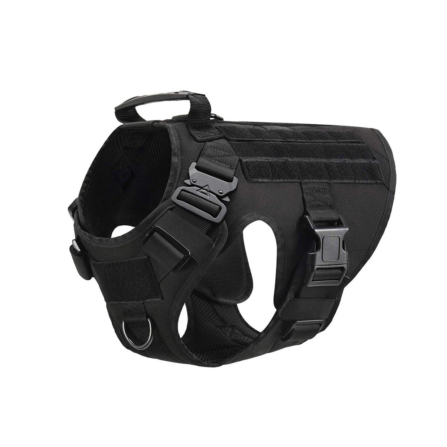 Tactical Dog Harness With Molle Pouches For German Shepherd Training