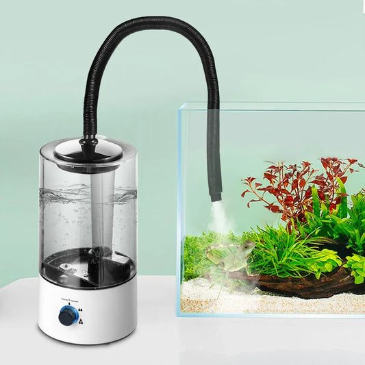 Pet Humidifier Reptile Fogger With Adjustable Hose For Terrarium