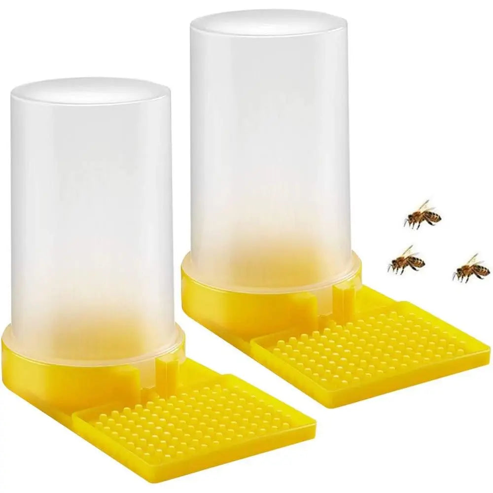 Outdoor Plastic Water Feeder For Bee Hive Entrance Drinking Bowl