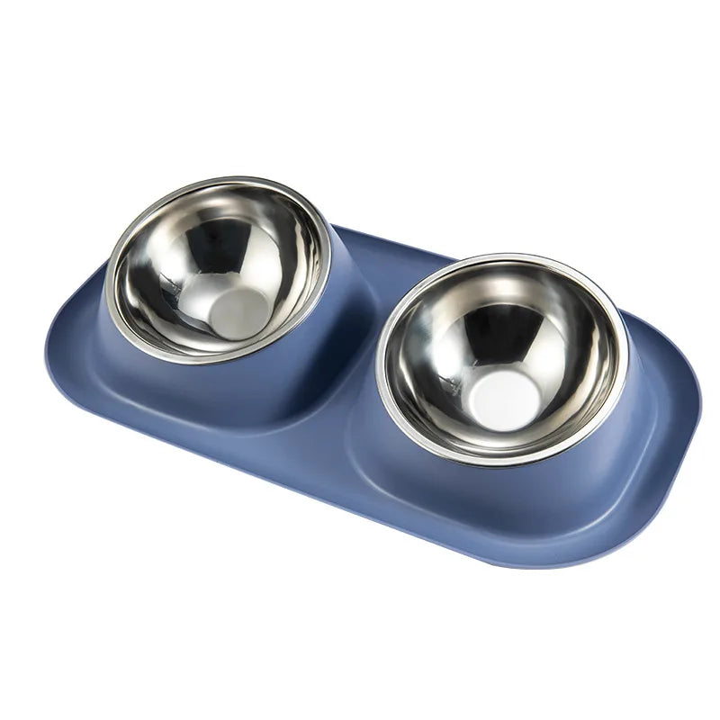 Premium Double Non Slip Pet Food Water Bowls For Dogs