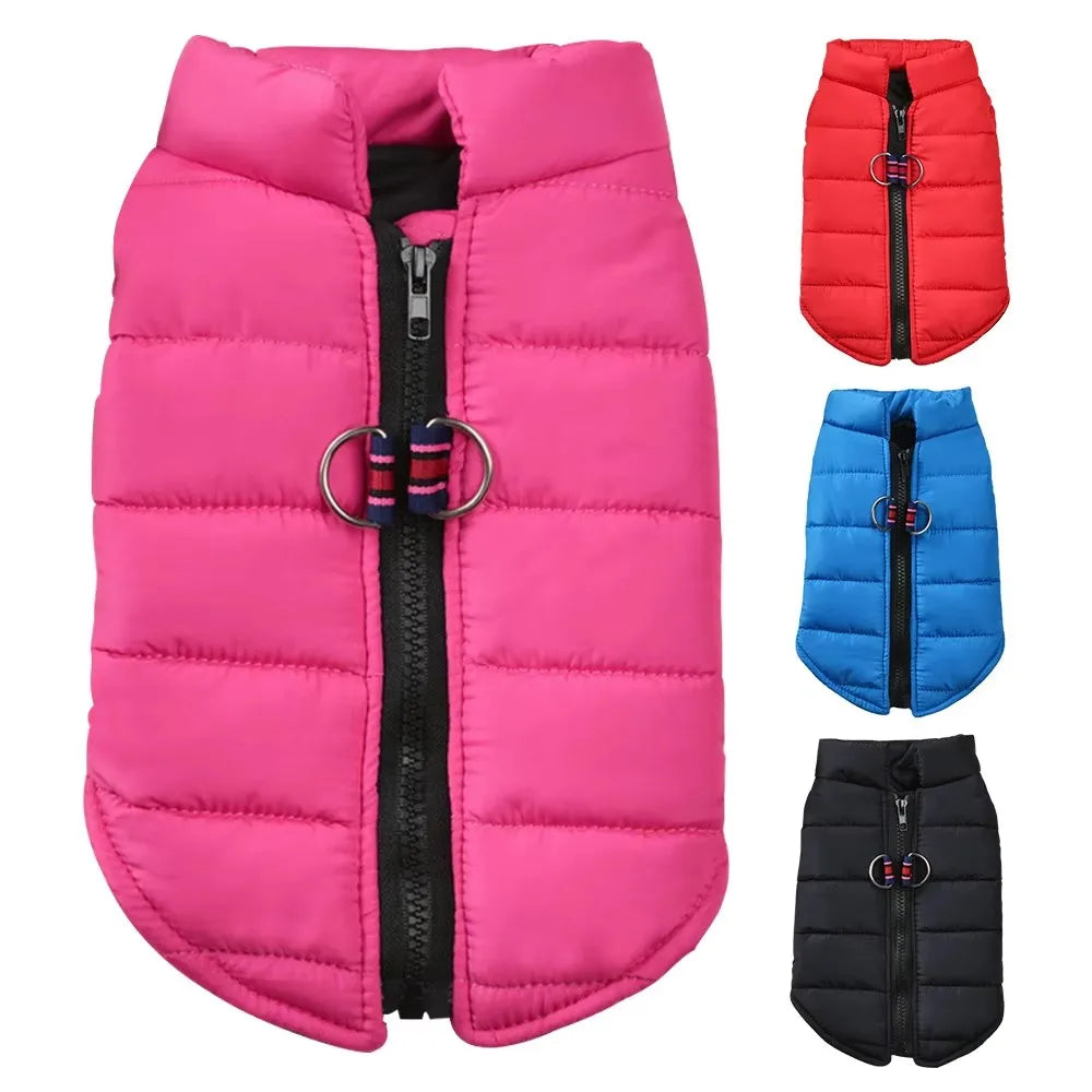 Windproof Padded Pet Dog Coat Jacket for Small Puppies