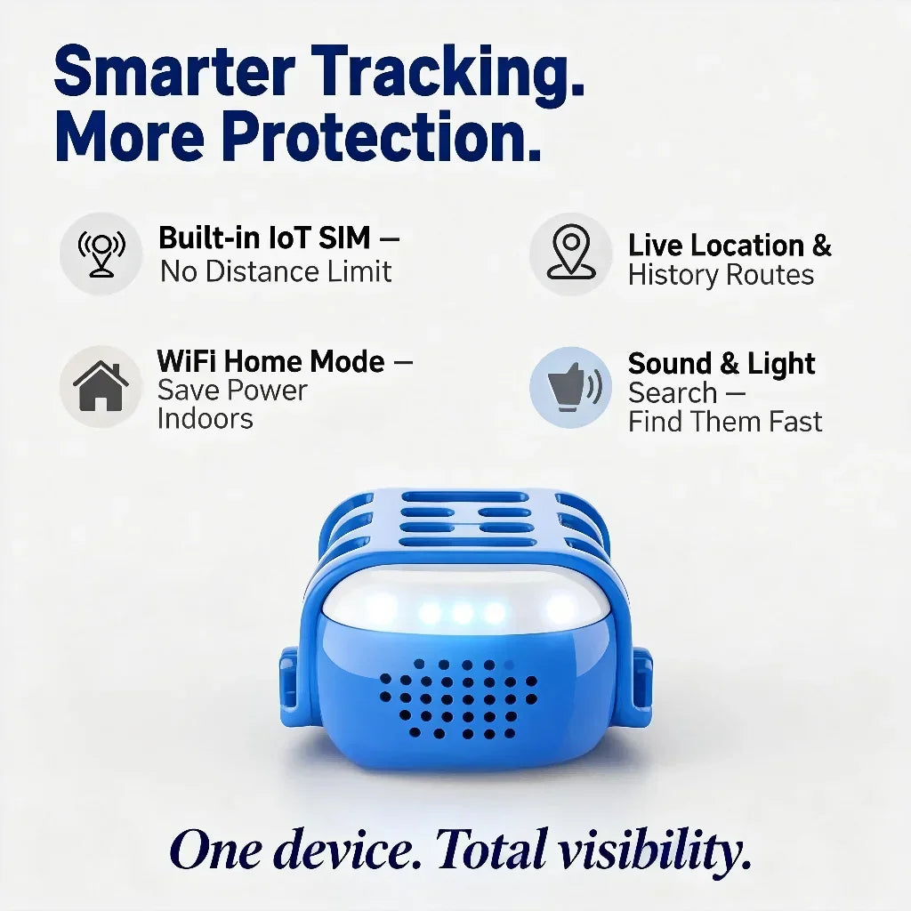 Wanwaytech 4G LTE Pet GPS Tracker With Unlimited Range Tracking