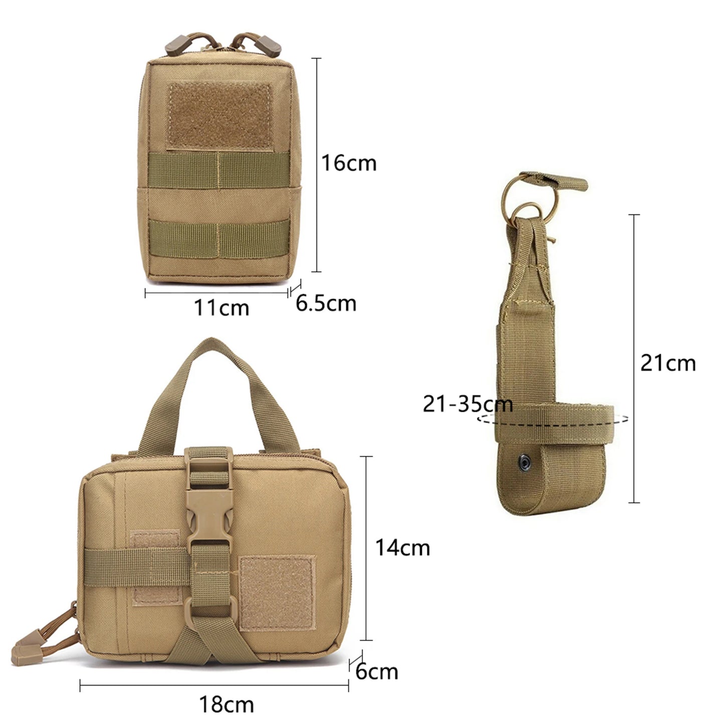 Tactical Dog Harness With Molle Pouches For German Shepherd Training