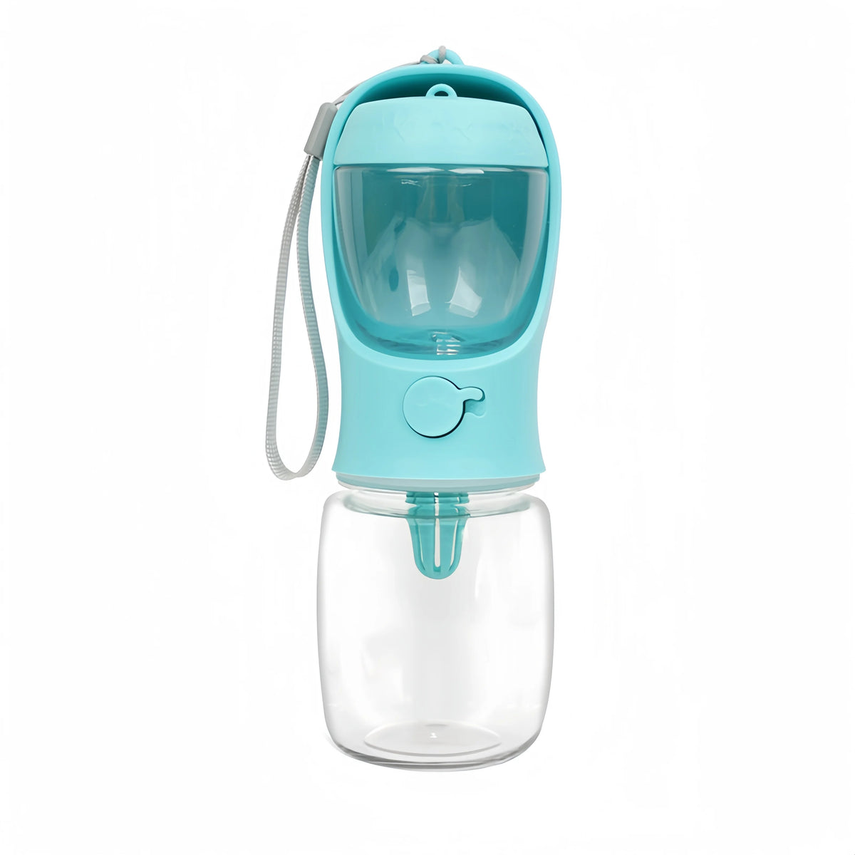 Portable Outdoor Pet Water Bottle With Food Storage Compartment